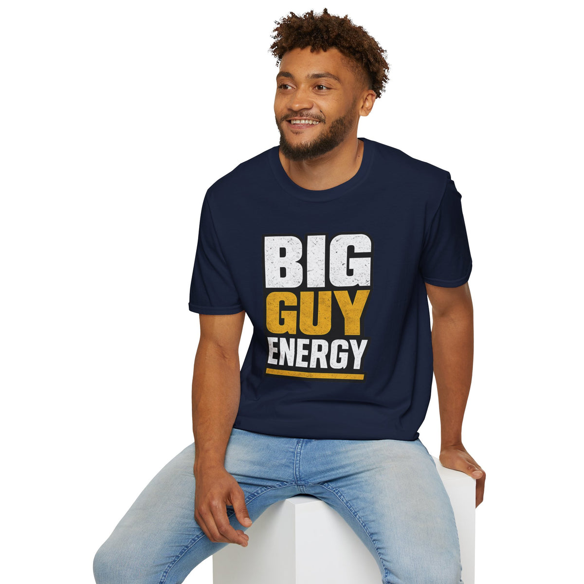 Big Guy Energy Unisex Softstyle T-Shirt