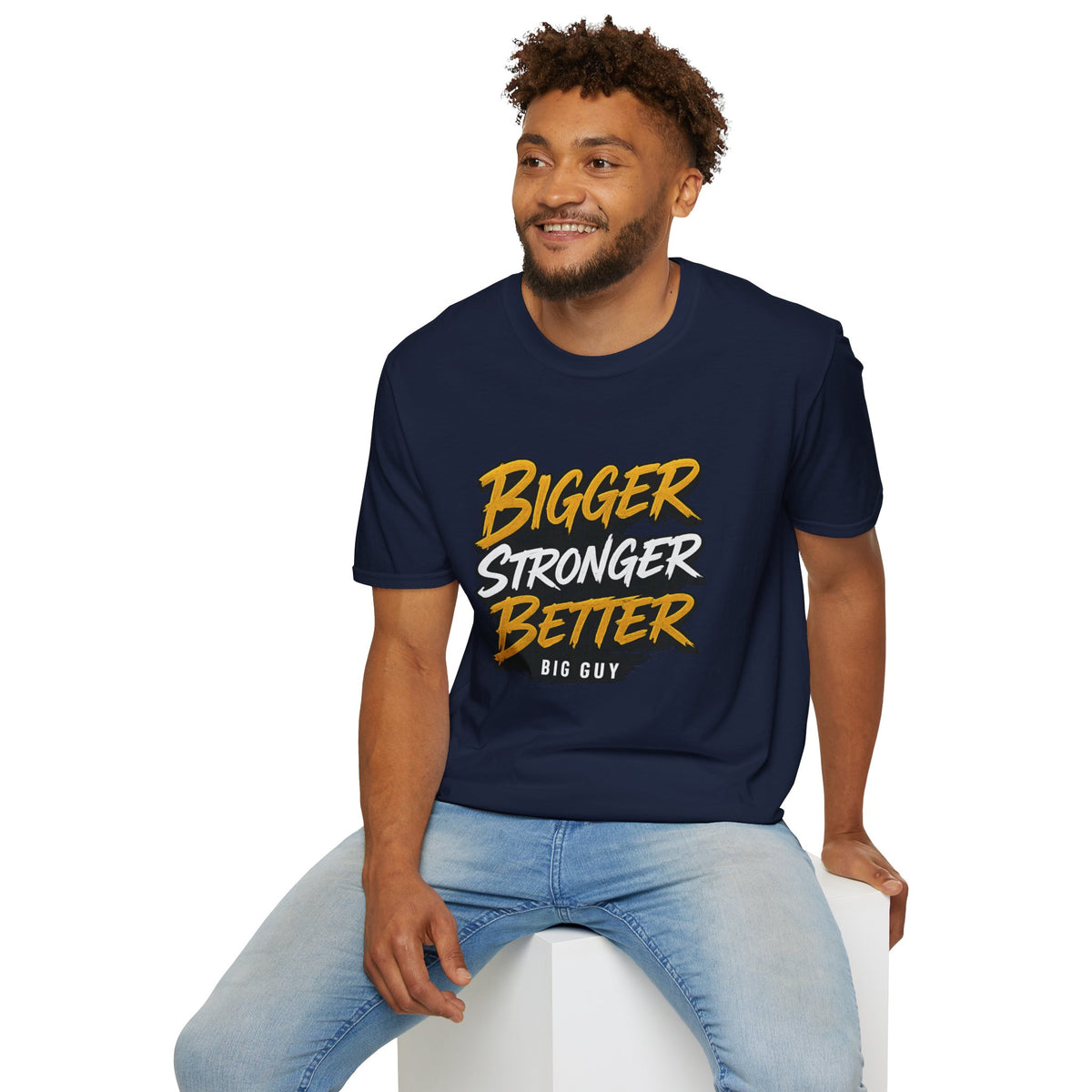 Bigger Stronger Unisex Softstyle T-Shirt