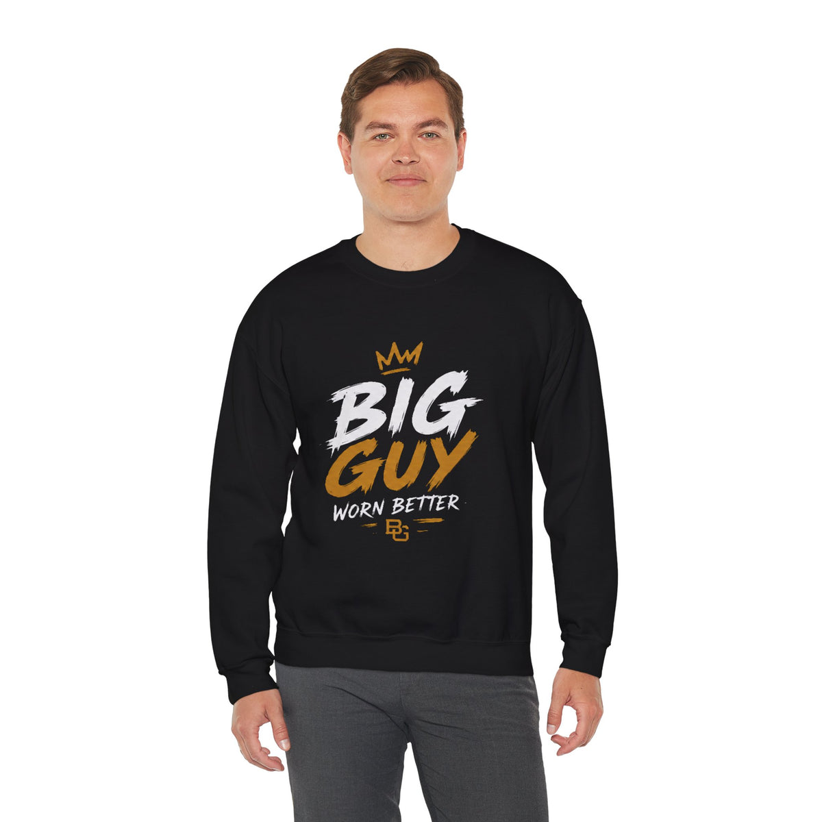 Big Guy Worn Better Heavy Blend™ Crewneck Sweatshirt