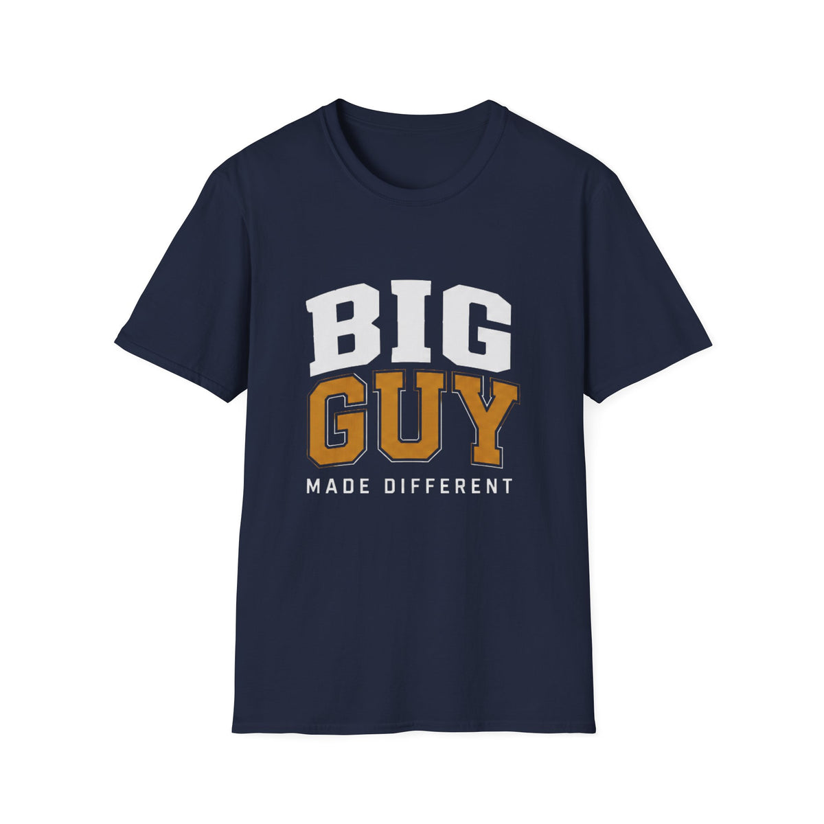 Big Guy made Different Unisex Softstyle T-Shirt