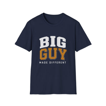 Big Guy made Different Unisex Softstyle T-Shirt