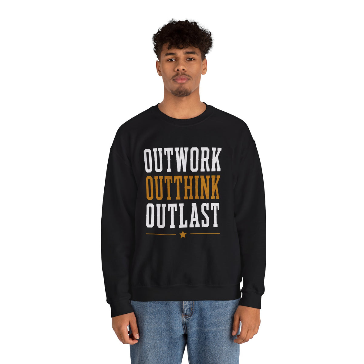 Big Guy Outwork Heavy Blend™ Crewneck Sweatshirt