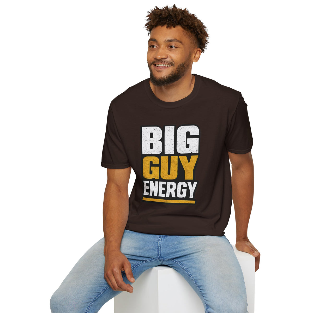 Big Guy Energy Unisex Softstyle T-Shirt
