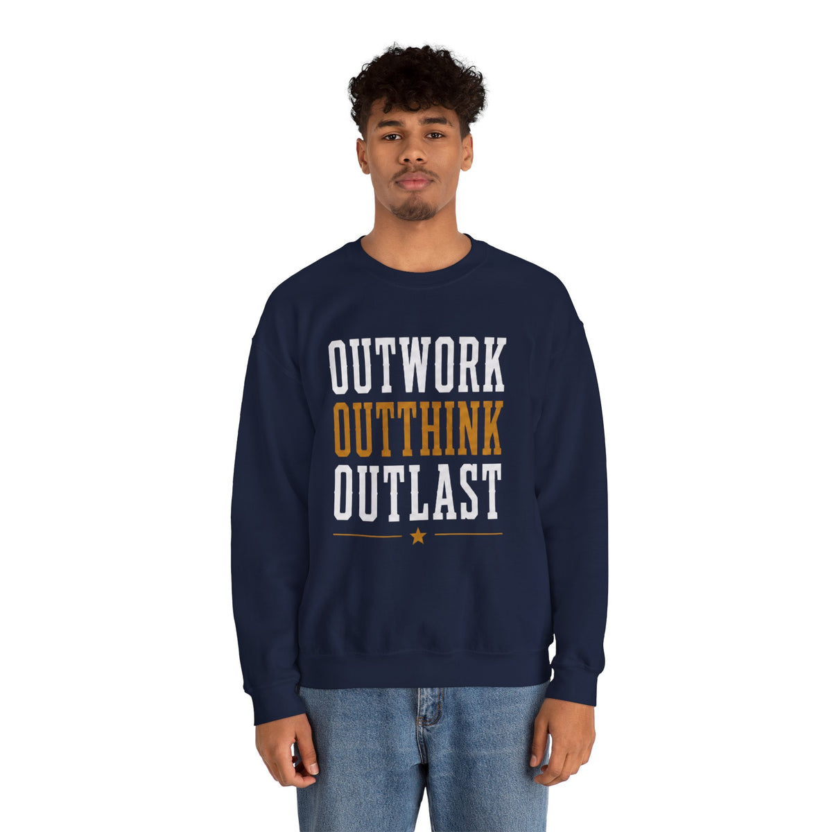 Big Guy Outwork Heavy Blend™ Crewneck Sweatshirt
