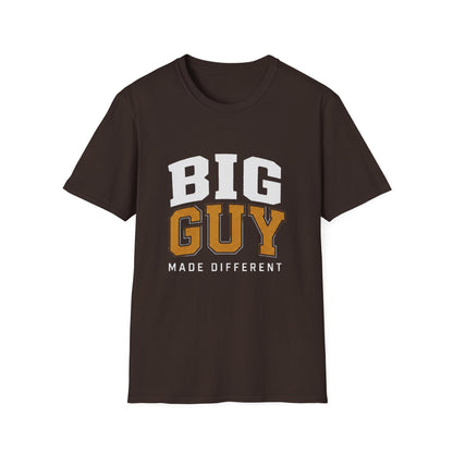Big Guy made Different Unisex Softstyle T-Shirt