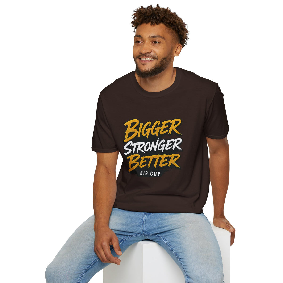 Bigger Stronger Unisex Softstyle T-Shirt
