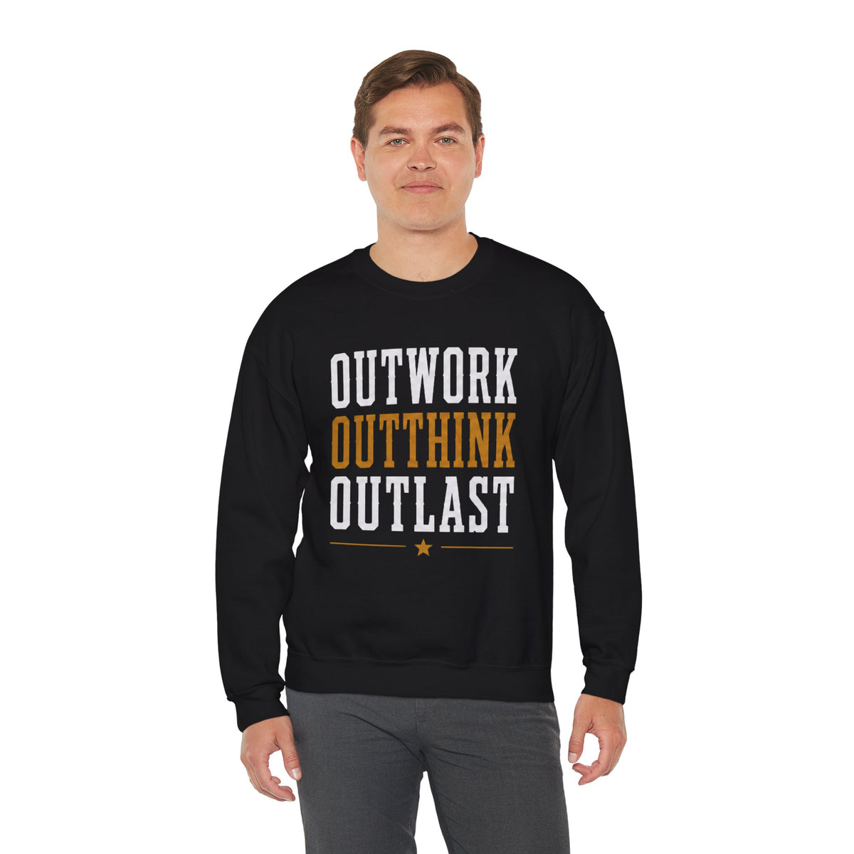 Big Guy Outwork Heavy Blend™ Crewneck Sweatshirt