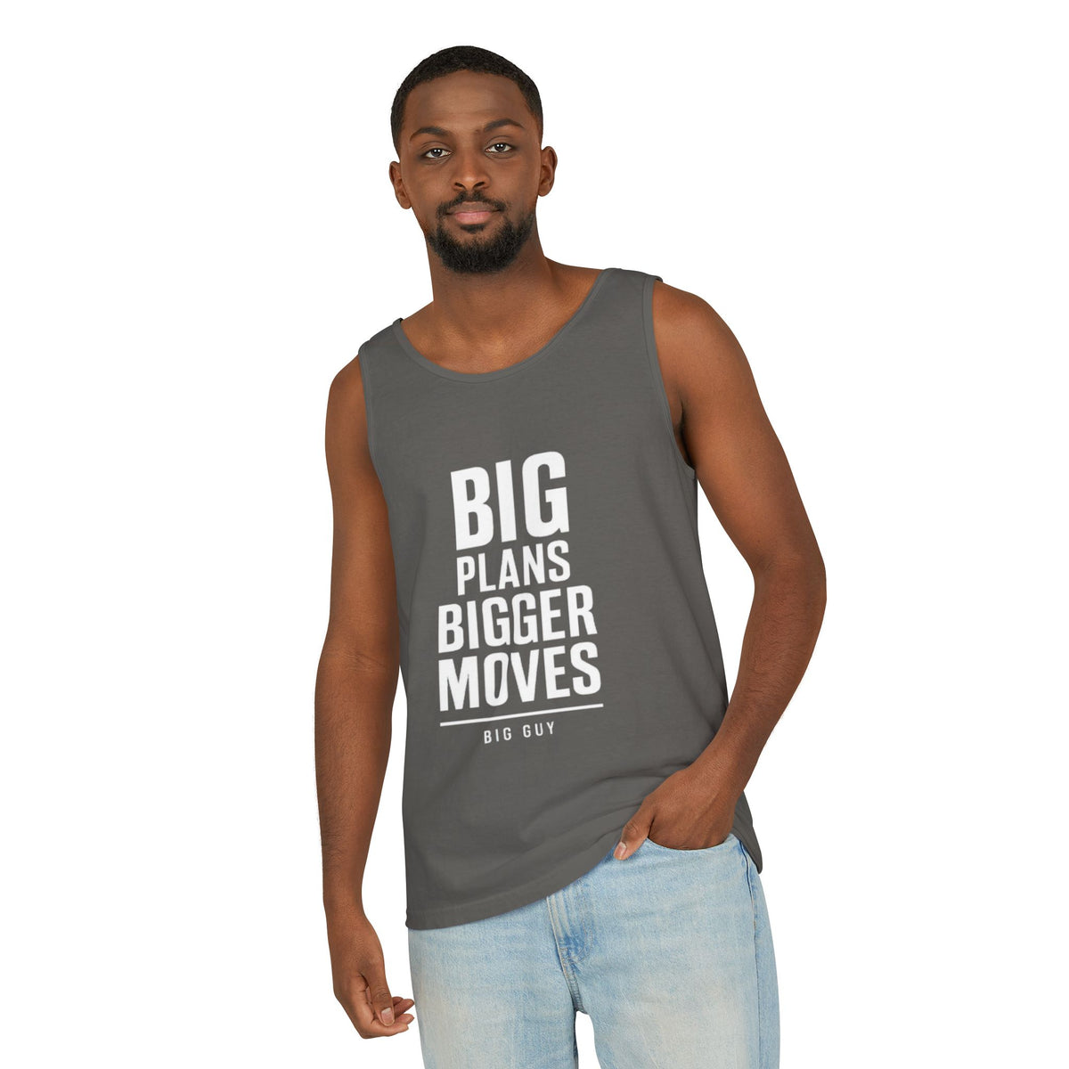 Big Plans Garment-Dyed Tank Top