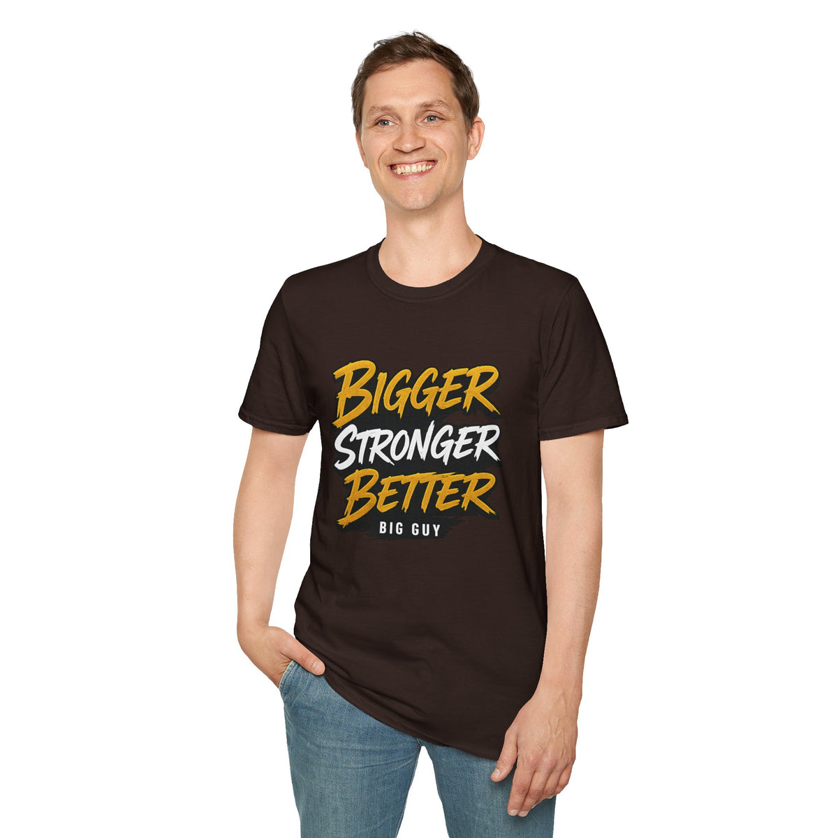 Bigger Stronger Unisex Softstyle T-Shirt