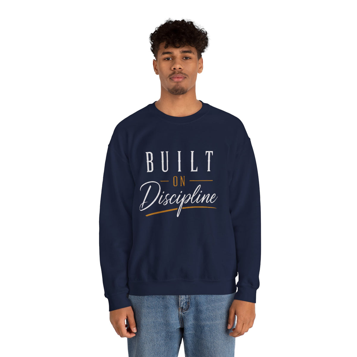 Built on Discipline Heavy Blend™ Crewneck Sweatshirt