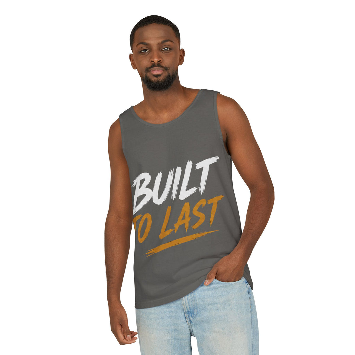 Built to Last Garment-Dyed Tank Top