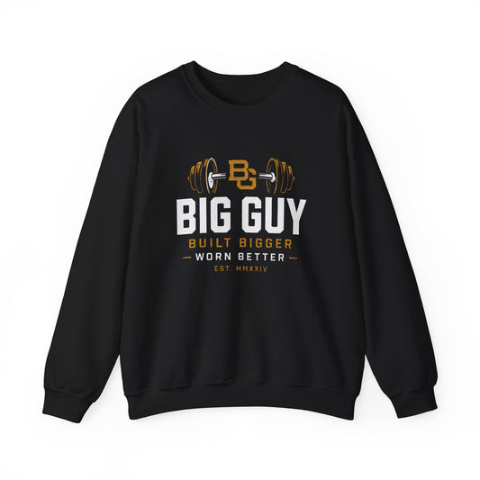 Big Guy Built Bigger Heavy Blend™ Crewneck Sweatshirt
