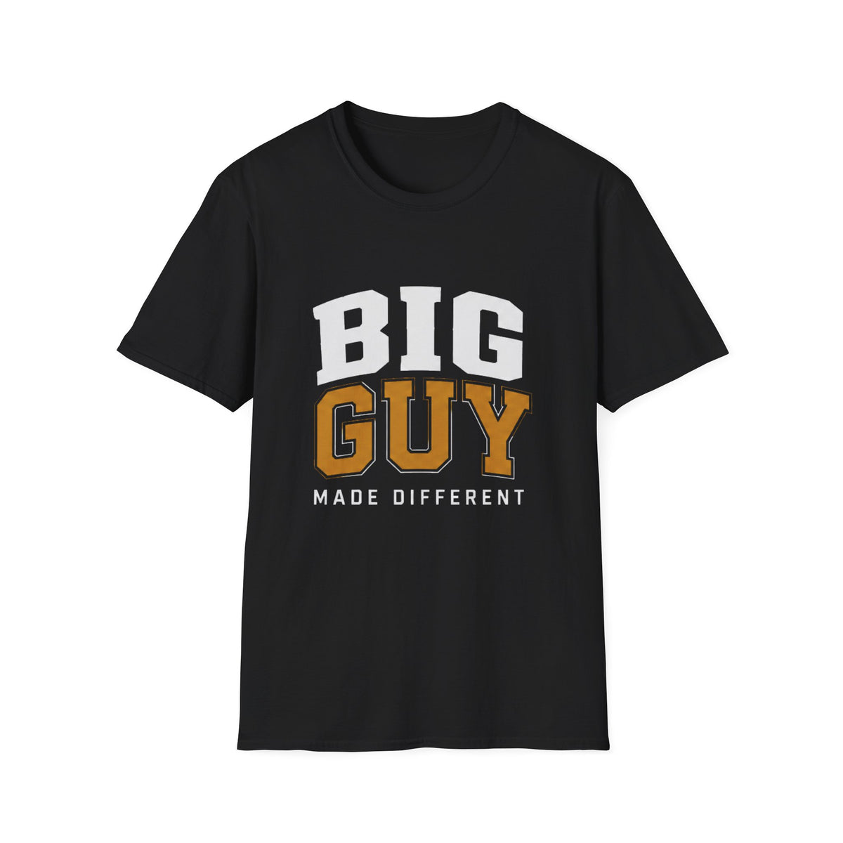 Big Guy made Different Unisex Softstyle T-Shirt