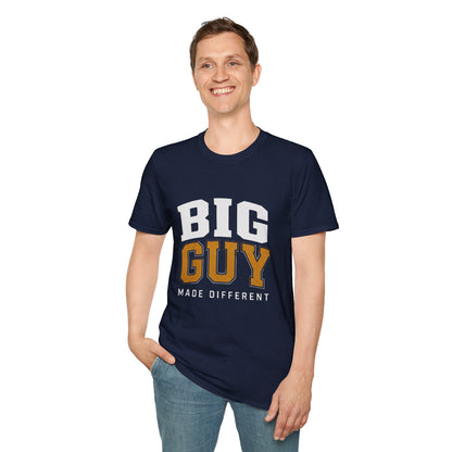 Big Guy made Different Unisex Softstyle T-Shirt