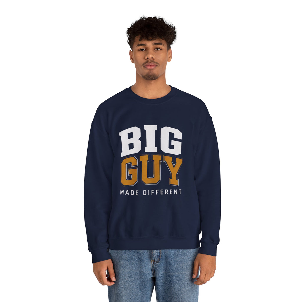 Big Guy Made Different Heavy Blend™ Crewneck Sweatshirt