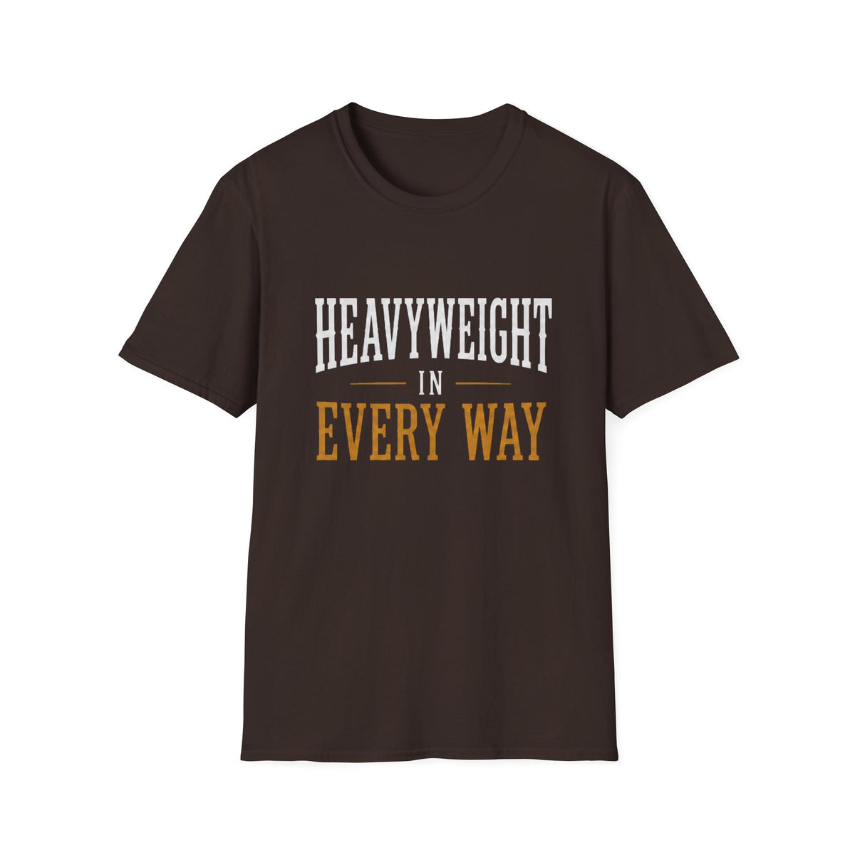 Everyweight in Everyway Unisex Softstyle T-Shirt