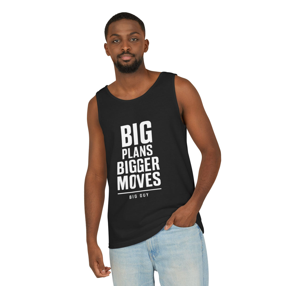 Big Plans Garment-Dyed Tank Top
