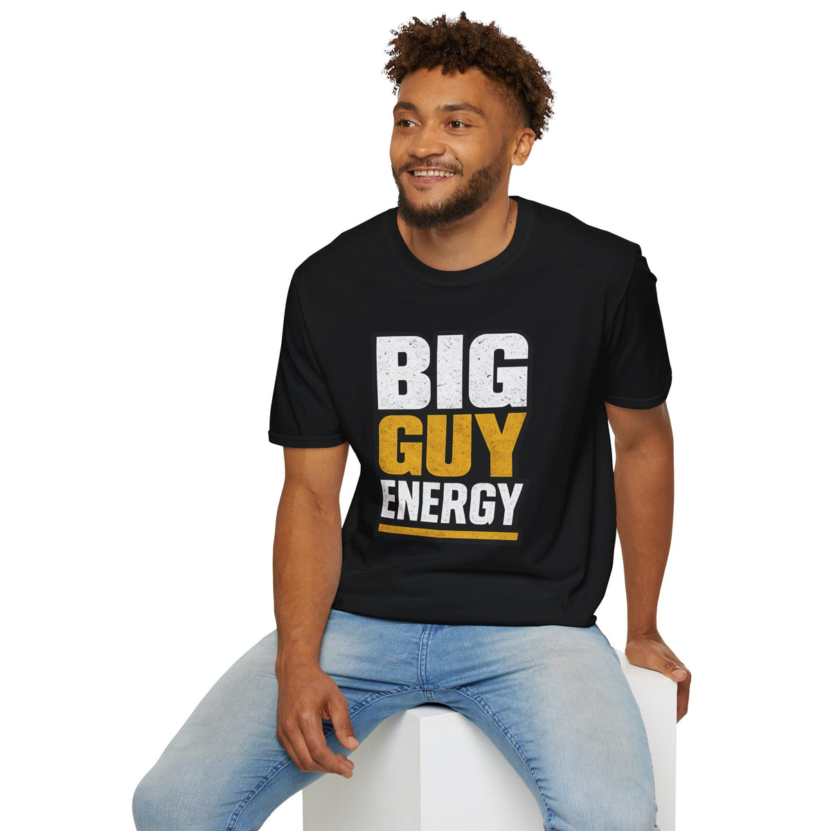 Big Guy Energy Unisex Softstyle T-Shirt
