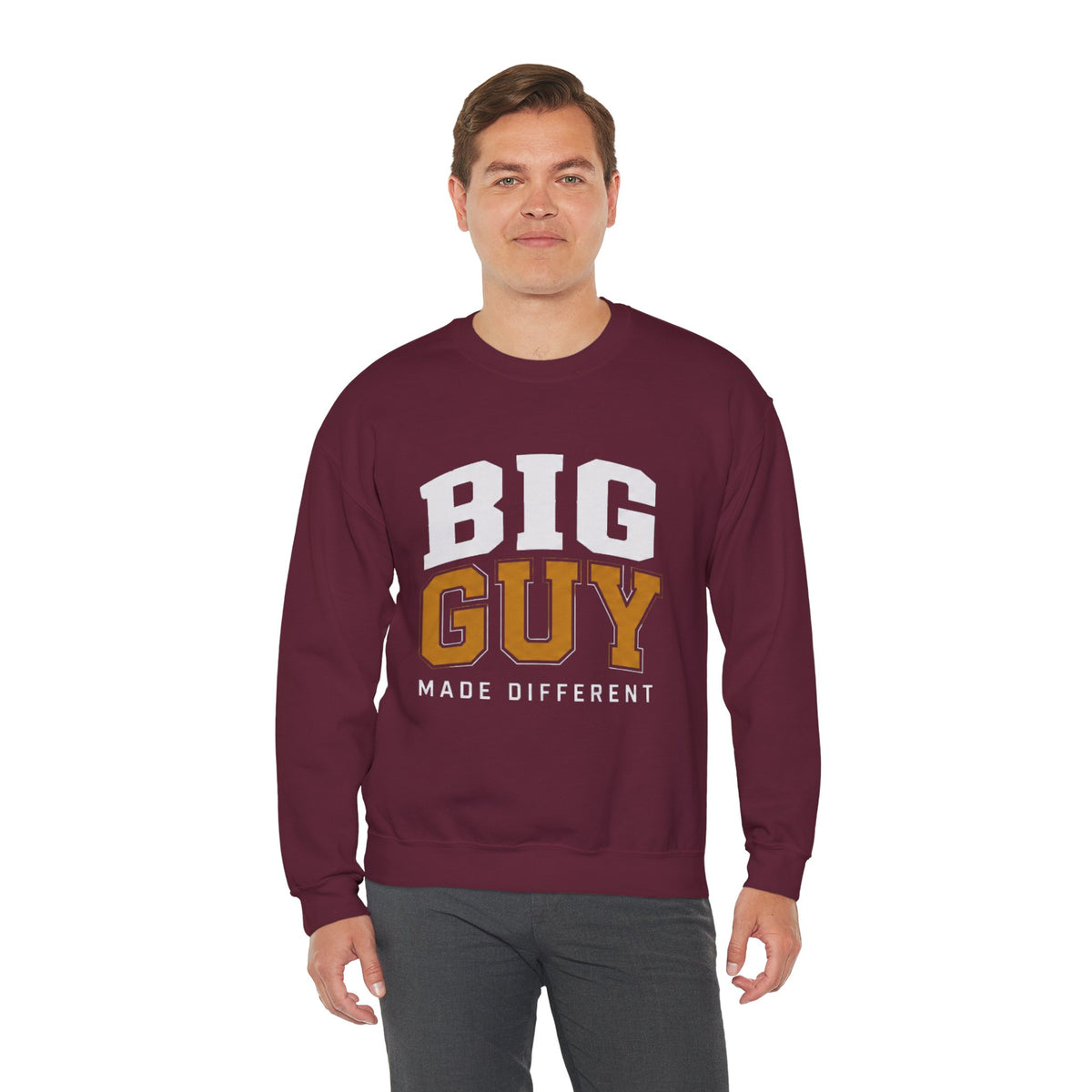 Big Guy Made Different Heavy Blend™ Crewneck Sweatshirt