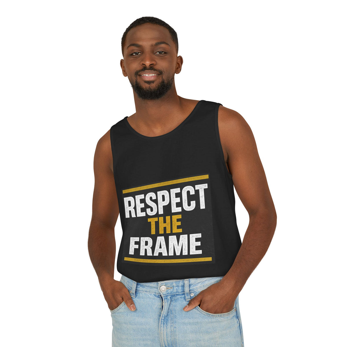 Respect the Frame Garment-Dyed Tank Top