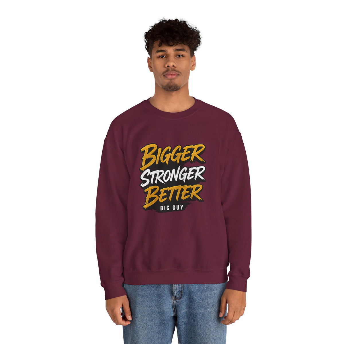 Bigger Stronger Outwork Heavy Blend™ Crewneck Sweatshirt