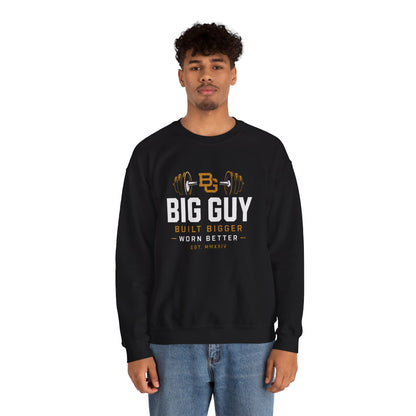 Big Guy Built Bigger Heavy Blend™ Crewneck Sweatshirt