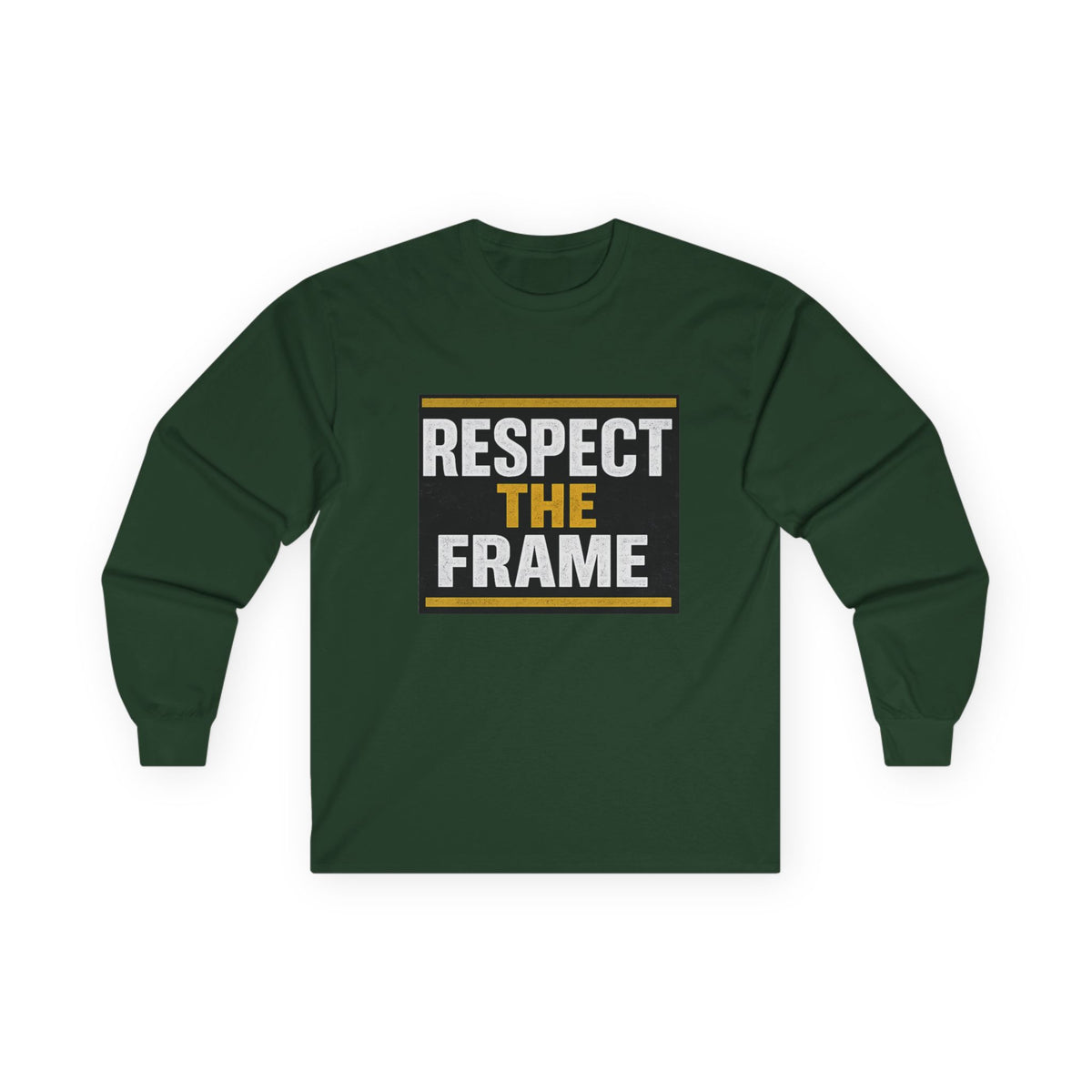 Respect the Frame Ultra Cotton Long Sleeve Tee