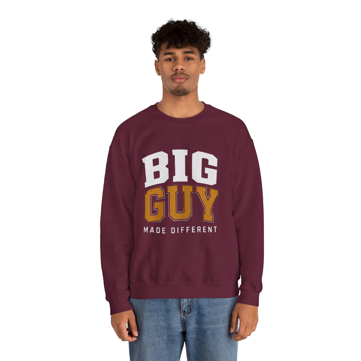 Big Guy Made Different Heavy Blend™ Crewneck Sweatshirt