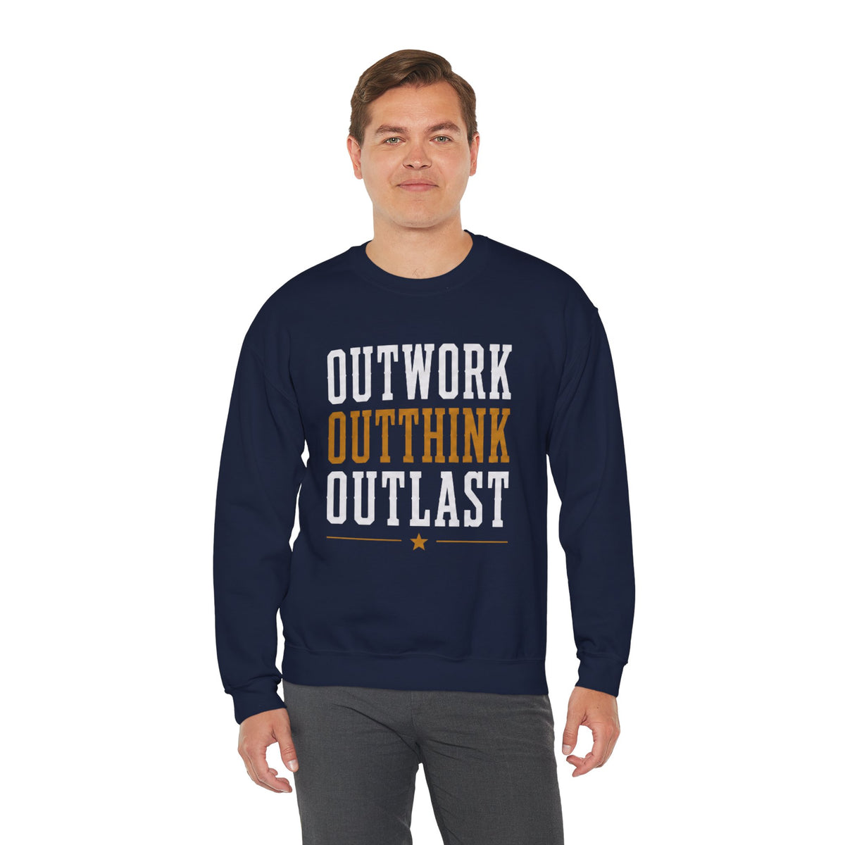 Big Guy Outwork Heavy Blend™ Crewneck Sweatshirt