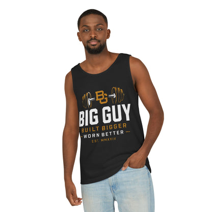 Big Guy Built Better Garment-Dyed Tank Top