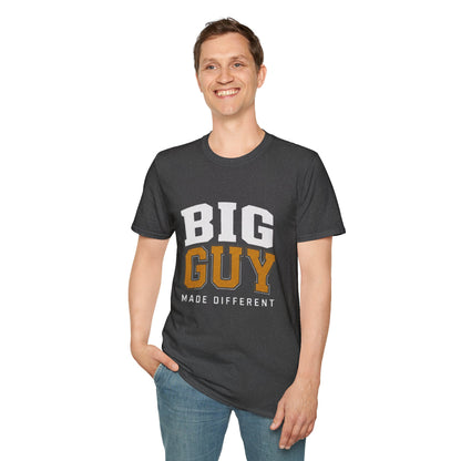 Big Guy made Different Unisex Softstyle T-Shirt