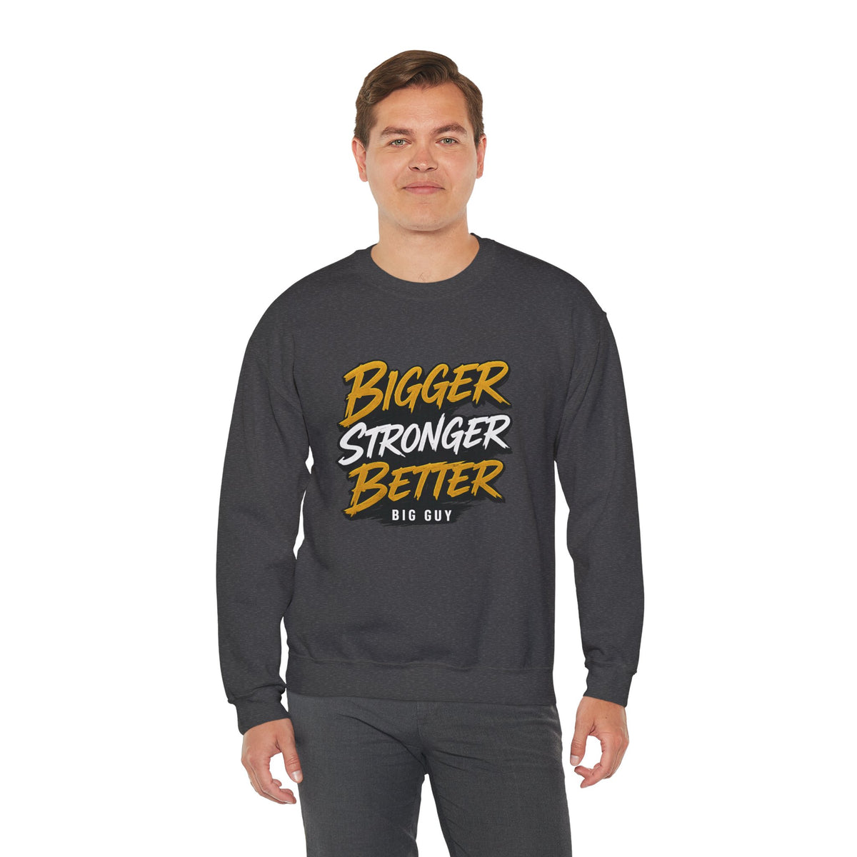 Bigger Stronger Outwork Heavy Blend™ Crewneck Sweatshirt