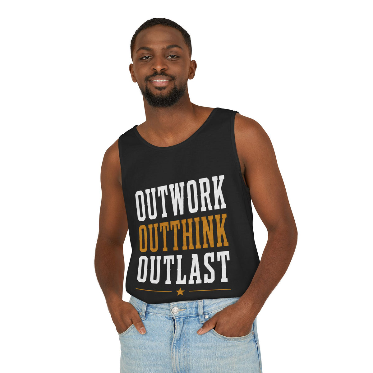 Big Guy Outwork Garment-Dyed Tank Top