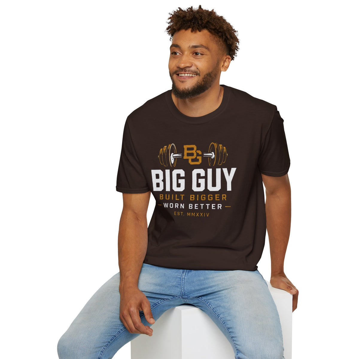 Bulit Bigger Worn Better Unisex Softstyle T-Shirt