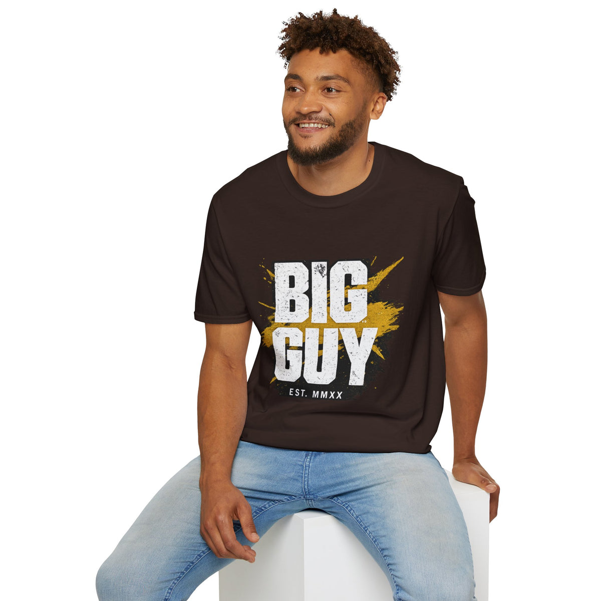 Big Guy Energy Unisex Softstyle T-Shirt