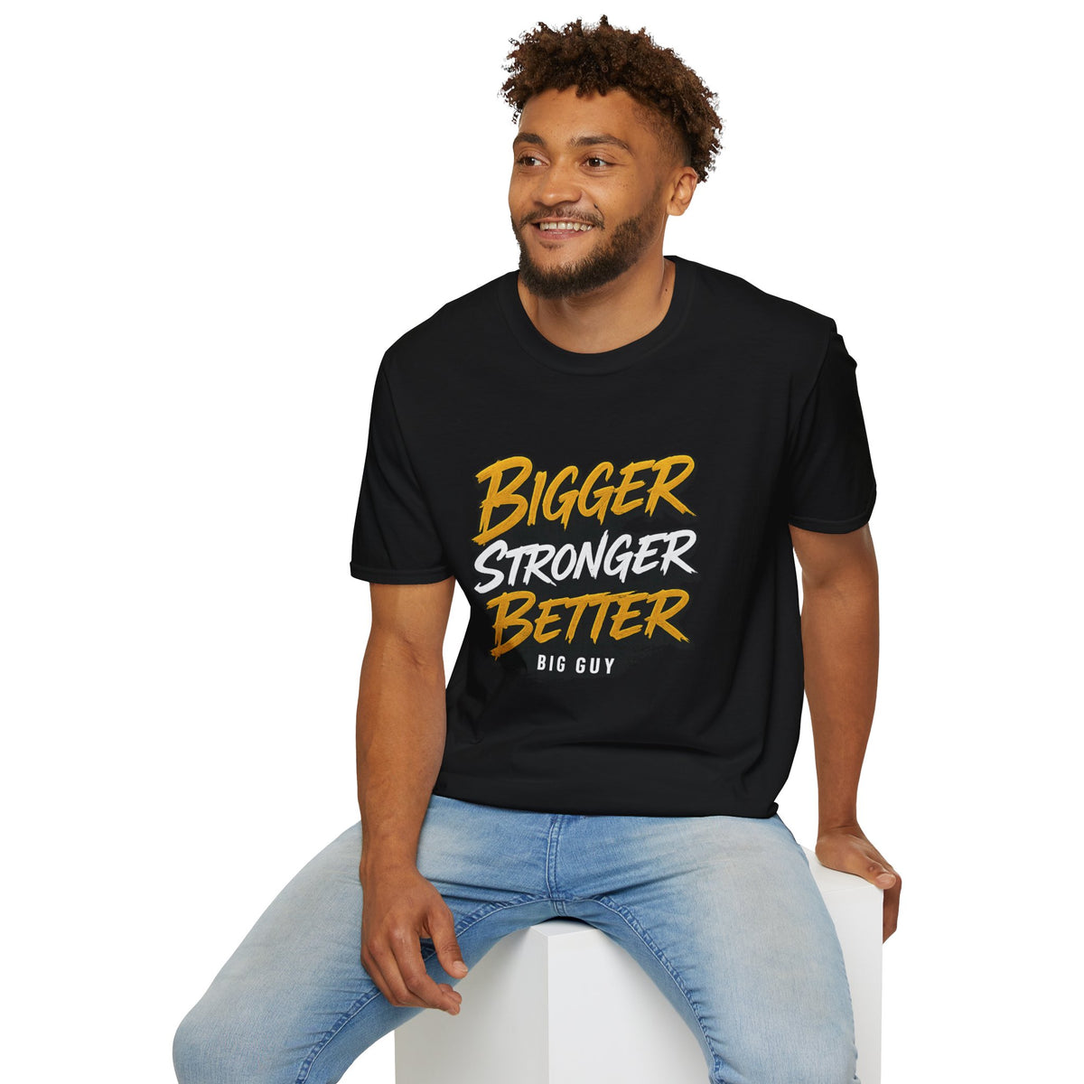 Bigger Stronger Unisex Softstyle T-Shirt