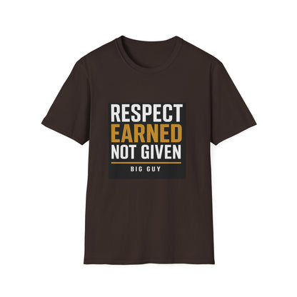 Respect Earned Unisex Softstyle T-Shirt