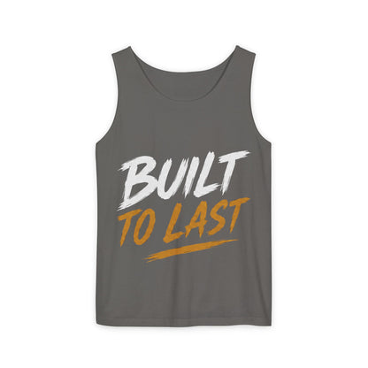 Built to Last Garment-Dyed Tank Top