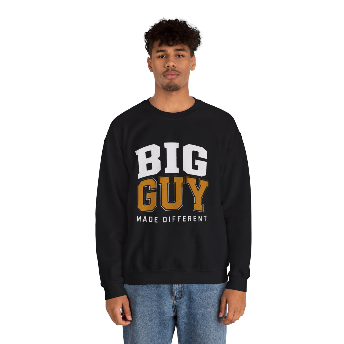 Big Guy Made Different Heavy Blend™ Crewneck Sweatshirt
