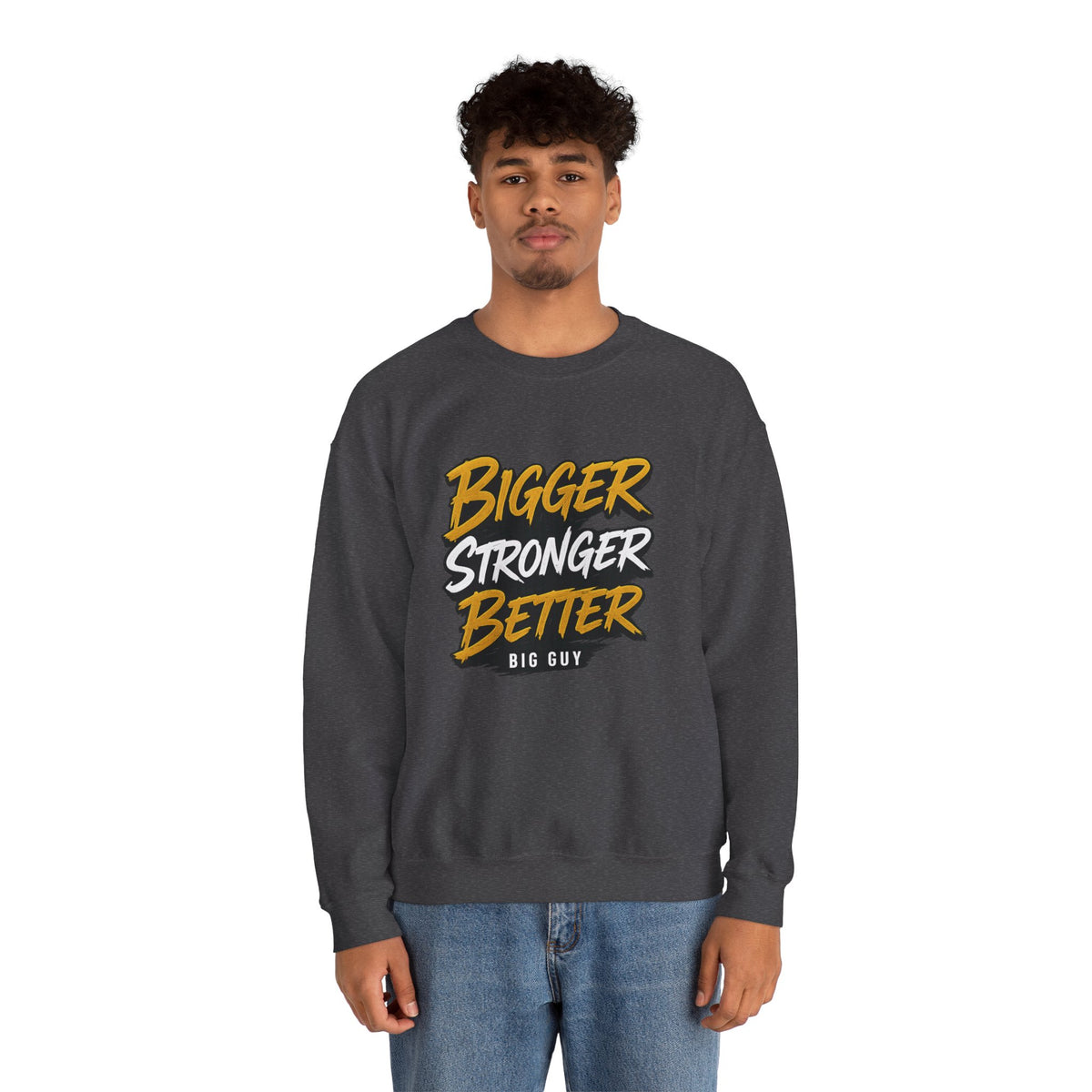 Bigger Stronger Outwork Heavy Blend™ Crewneck Sweatshirt