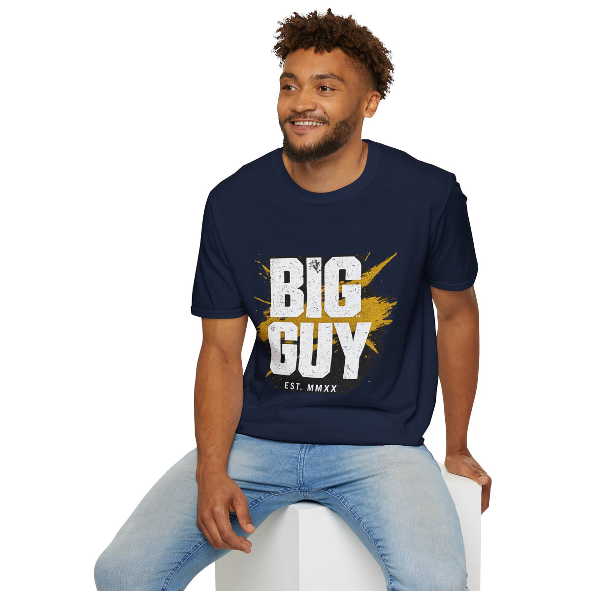 Big Guy Energy Unisex Softstyle T-Shirt